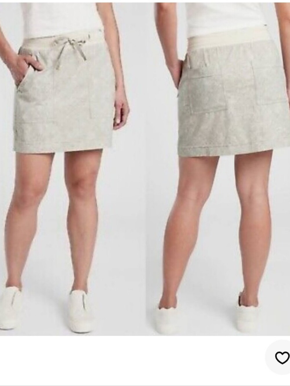 Athleta Chelsea Printed Cargo Skort Size 26 Womens.
